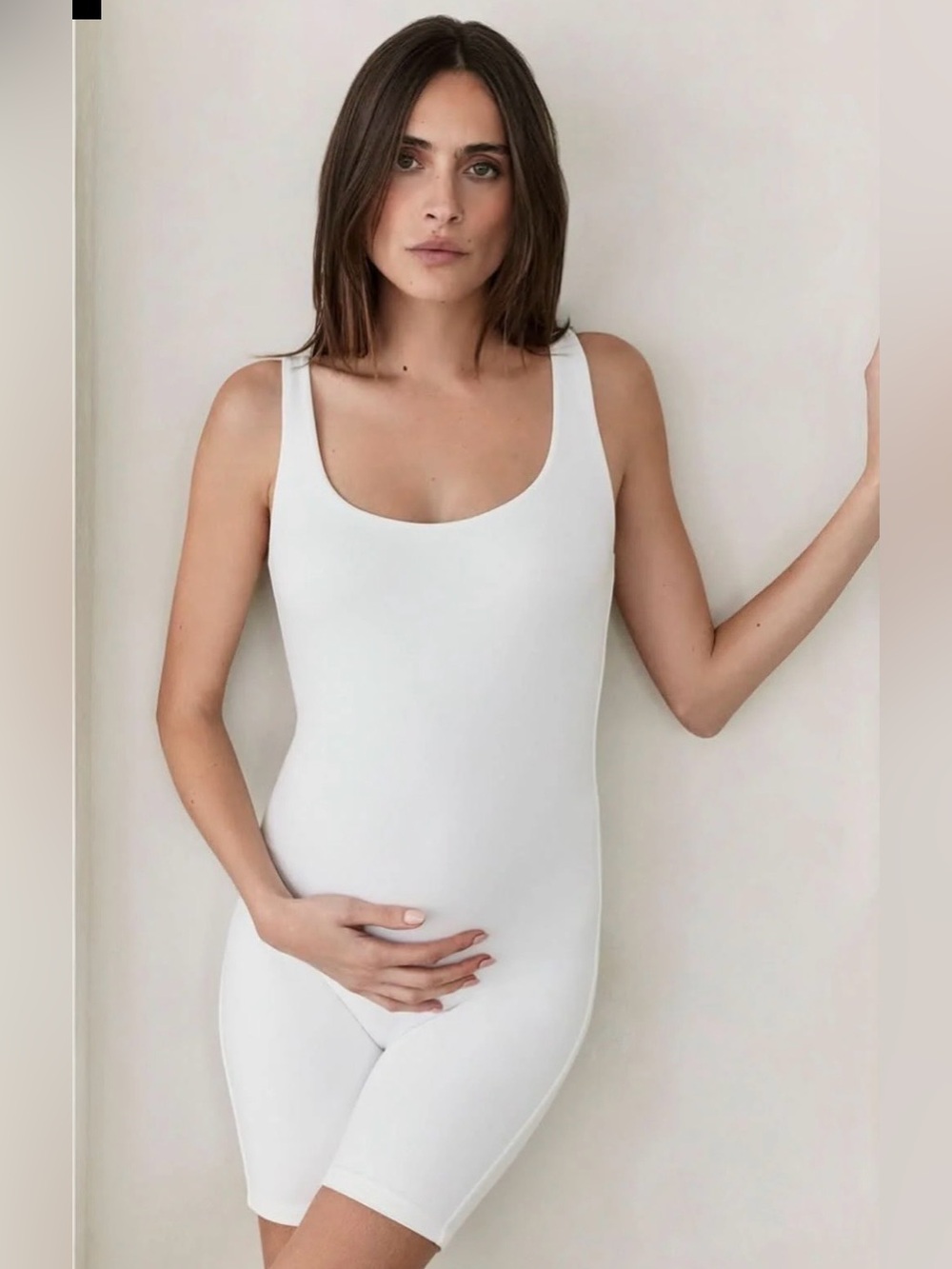 Bumpsuit-The Cindy Maternity Romper